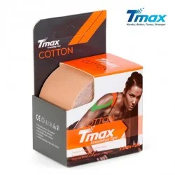 Tmax Ταινία Κινησιολογίας 1 Ρολό 5m x 5cm αδιάβροχη μπεζ 233253