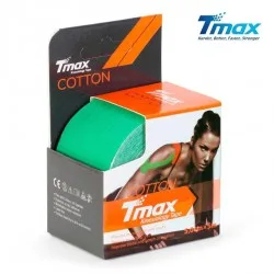Tmax Ταινία Κινησιολογίας 1 Ρολό 5m x 5cm αδιάβροχη πράσινη 233257