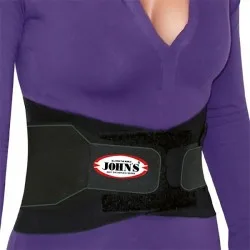Ζώνη οσφύος Lumbax Pad Black Line 23 cm John's 11290 Μαύρο