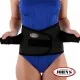 Ζώνη οσφύος neoprene Criss Cross 20 cm John's 120260 Μαύρο
