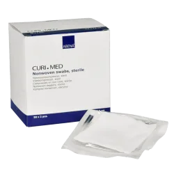 Curi Med Επιθέματα Non woven Αποστειρωμένα 4ply 7,5x7,5 cm 7017 -  Συσκευασία 50 x 2 τεμαχίων