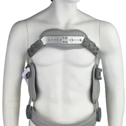 Medical Brace Νάρθηκας κορμού τριών σημείων με στερνική ρύθμιση – ρυθμιζόμενου ύψους MB.35 γκρι