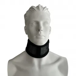 Medical Brace Αυχενικό κολάρο σκληρό πλαστικό MB.2222 8 cm Μαύρο