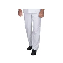 Ιατρικό Παντελόνι Unisex Λευκό 1 τεμάχιο 