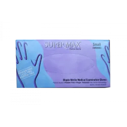 SUPERMAX Γάντια νιτριλίου μπλε SM98897 - 100 τεμάχια