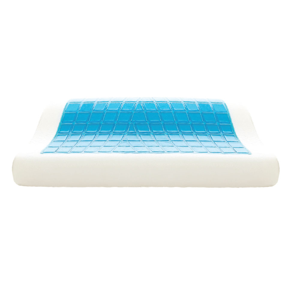Μαξιλάρι Ύπνου με Gel & Κάλυμμα με Aloe Vera 60 x 40 x 10/12 cm 0810700