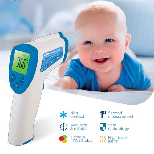 AVRON ThermoCheck Ανέπαφο Ψηφιακό Θερμόμετρο Μετώπου AVRON ThermoCheck Ανέπαφο Ψηφιακό Θερμόμετρο Μετώπου