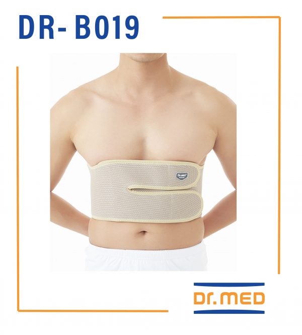 Dr. Med Ζώνη υποστήριξης πλευρών ανδρική DR-B019 Μπεζ Dr. Med Ζώνη υποστήριξης πλευρών ανδρική DR-B019 Μπεζ