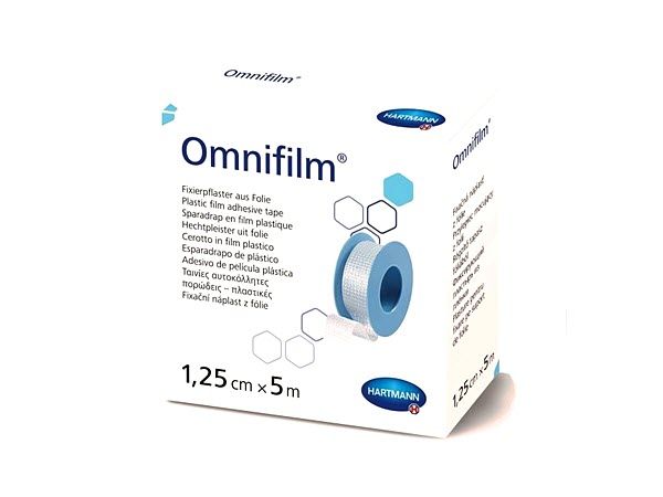 Hartmann Omnifilm ταινία στερέωσης από πορώδη διαφανή μεμβράνη 1.25 cm x 5 m 9004332 Hartmann Omnifilm ταινία στερέωσης από πορώδη διαφανή μεμβράνη 1.25 cm x 5 m 9004332