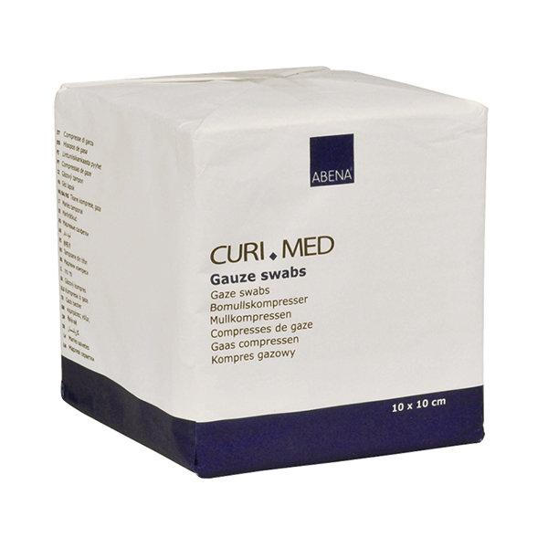 Curi Med Επιθέματα Γάζας Απλά Μη Αποστειρωμένα 8ply 10x10cm 220986 - 100 τεμάχια Curi Med Επιθέματα Γάζας Απλά Μη Αποστειρωμένα 8ply 10x10cm 220986 - 100 τεμάχια