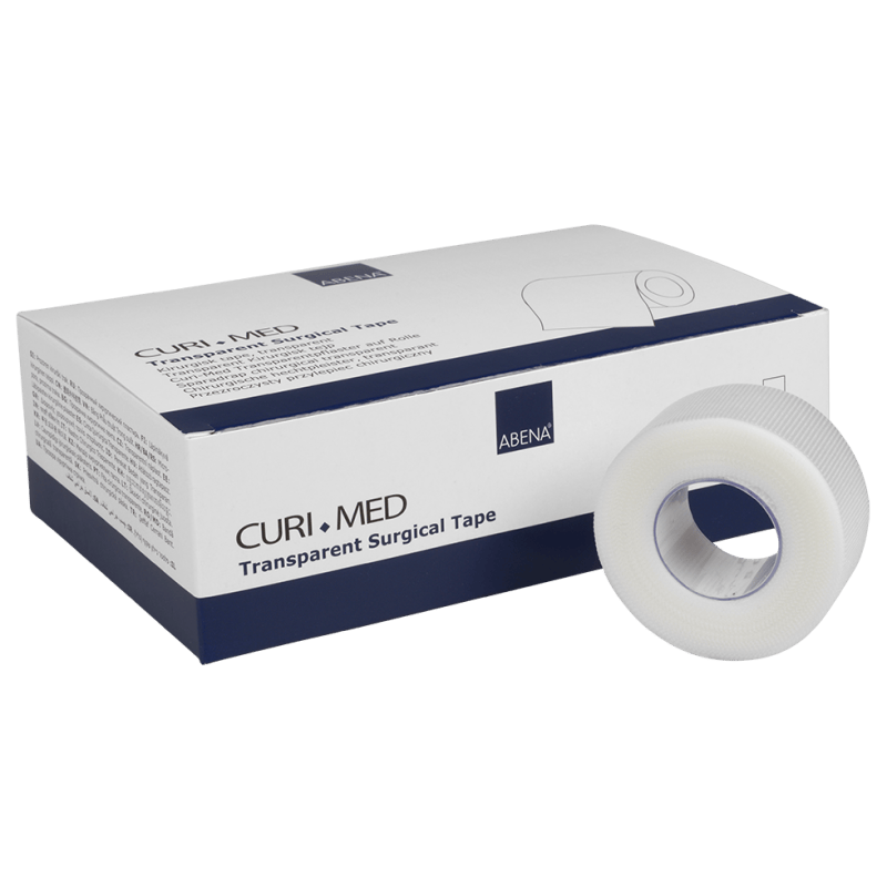 Curi Med Ταινία Στερέωσης trasparent (διαφανής) 2,5cm x 9,14m 210878 - 12 τεμάχια Curi Med Ταινία Στερέωσης trasparent (διαφανής) 2,5cm x 9,14m 210878 - 12 τεμάχια