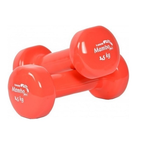 Mambo Max Αλτήρας Χεριών Coated Dumbbell Βινυλίου 1,5 kg AC-3293