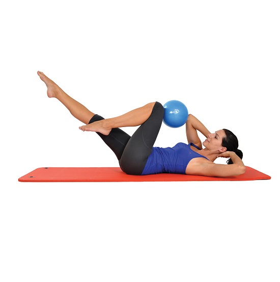 Mambo Max Μπάλα Γυμναστικής Pilates Soft 26cm AC-3235 Μπλε