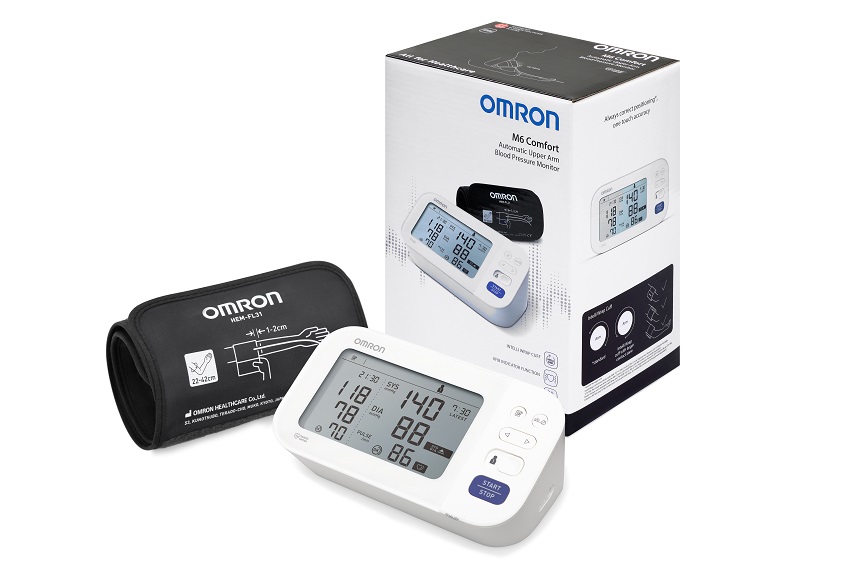 OMRON M6 Comfort Πιεσόμετρο Μπράτσου με ανίχνευση κολπικής μαρμαρυγής HEM-7360-E