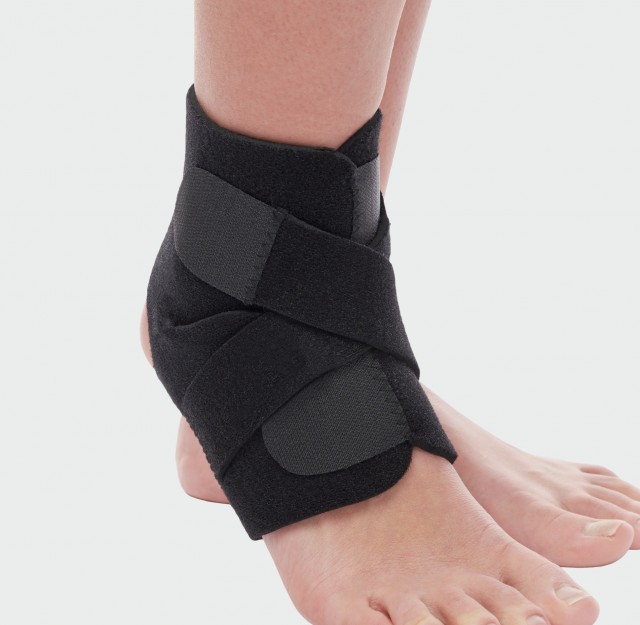 Anatomic Line Επιστραγαλίδα Με 2 Δέστρες Neoprene 5031 One Size