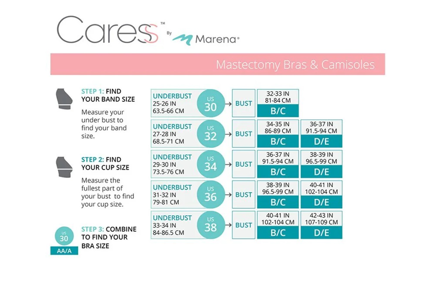 Marena Recovery Μετεγχειρητικός στηθόδεσμος Β09Ζ Μαύρο
