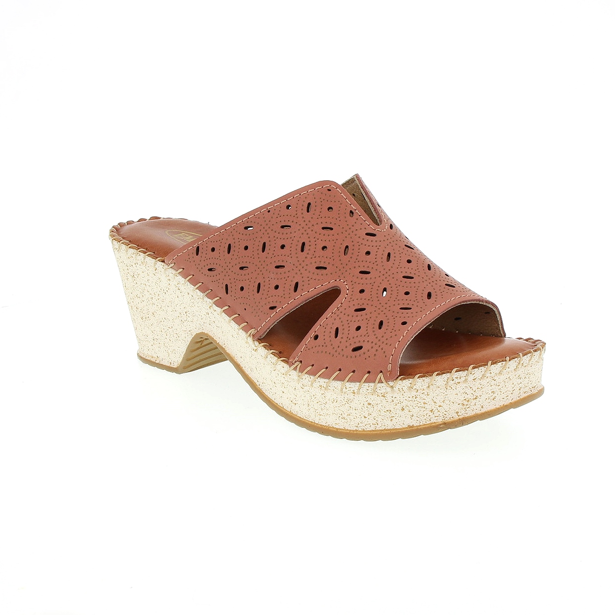 Emanuele Γυναικεία Ανατομικά Πέδιλα 256000 Ροζ