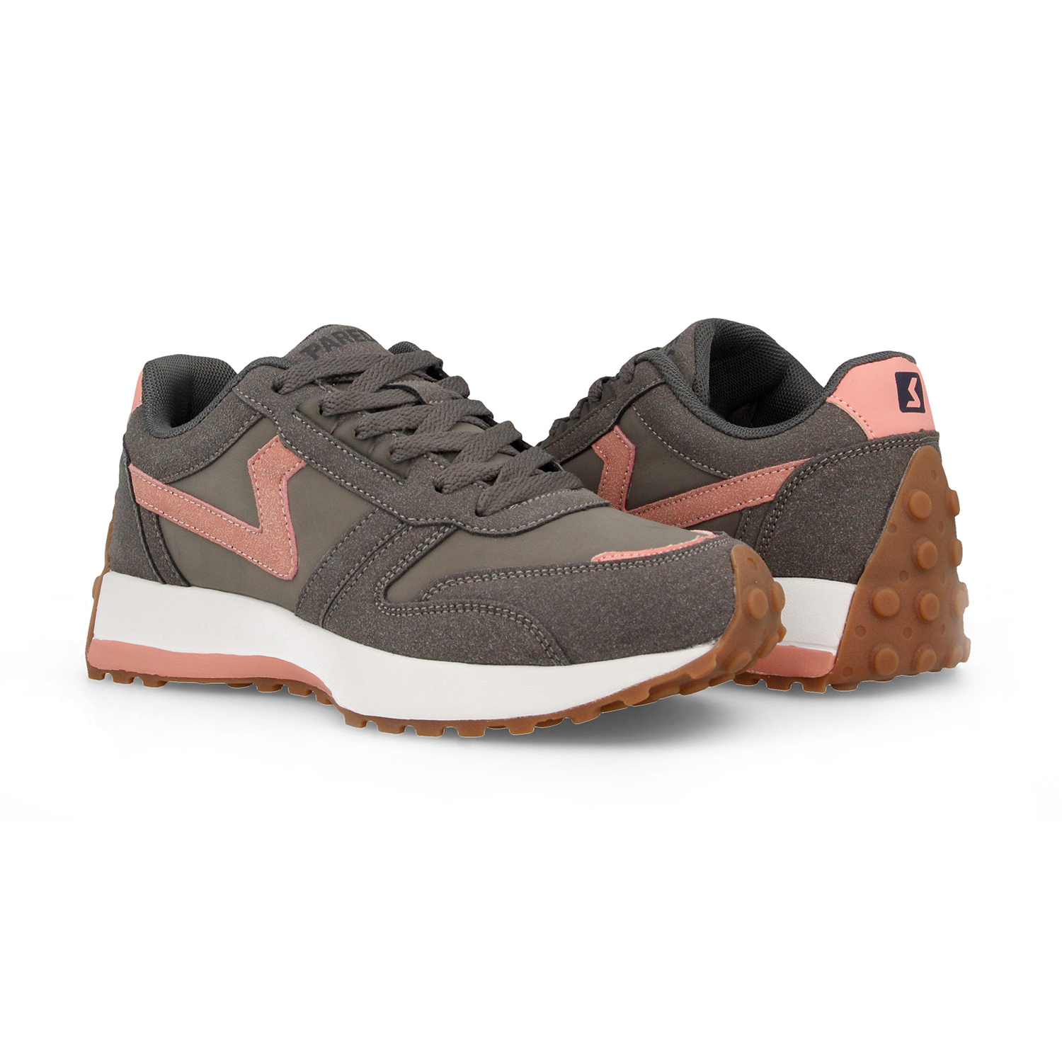 Paredes Γυναικεία Ανατομικά αθλητικά sneakers DC25549 Γκρι - Ροζ Paredes Γυναικεία Ανατομικά αθλητικά sneakers DC25549 Γκρι - Ροζ