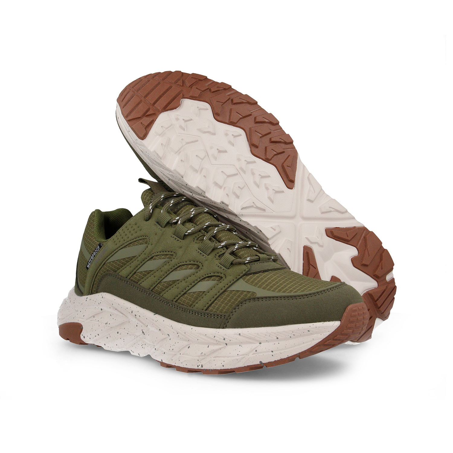 Paredes Ανδρικά Ανατομικά αθλητικά παπούτσια trekking LD25587 Λαδί