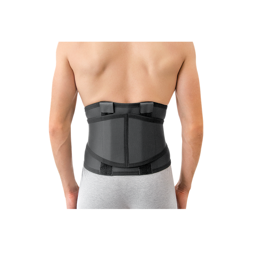 Ζώνη neoprene Lumbostad 04-2-052 Μαύρο