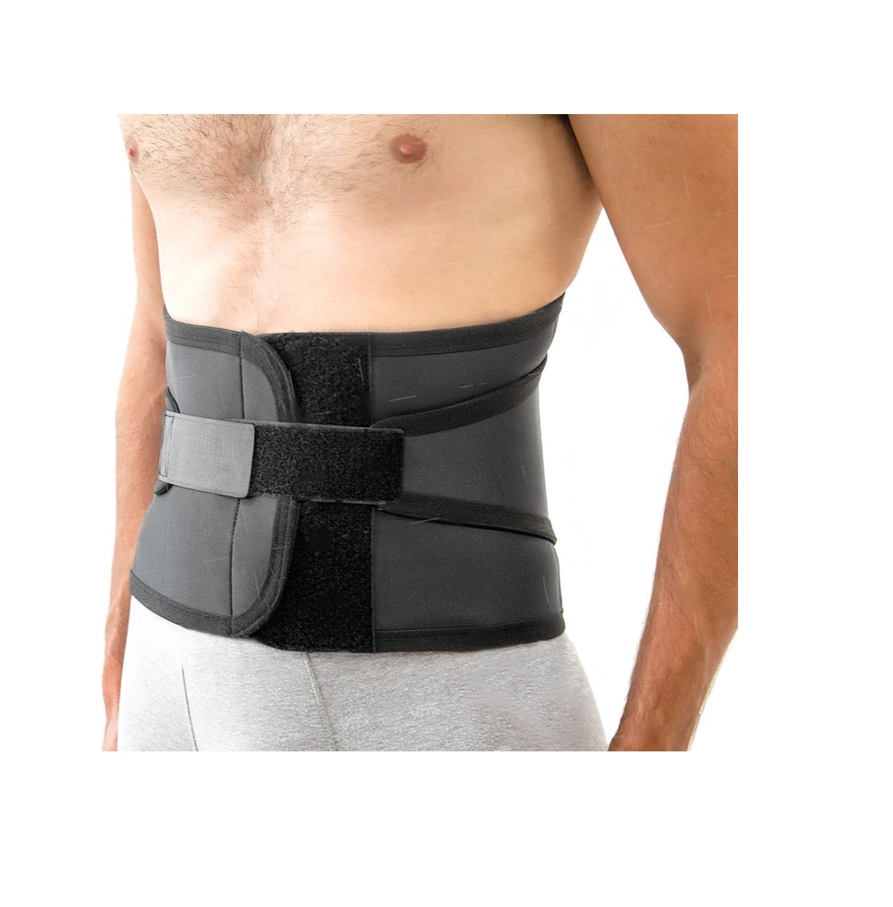 Ζώνη neoprene Lumbostad 04-2-052 Μαύρο