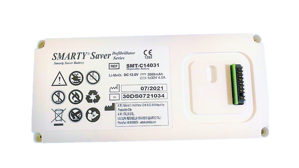 Μπαταρία Απινιδωτή SMARTY SAVER 200J (ανταλλακτικό) 0803231 Μπαταρία Απινιδωτή SMARTY SAVER 200J (ανταλλακτικό) 0803231