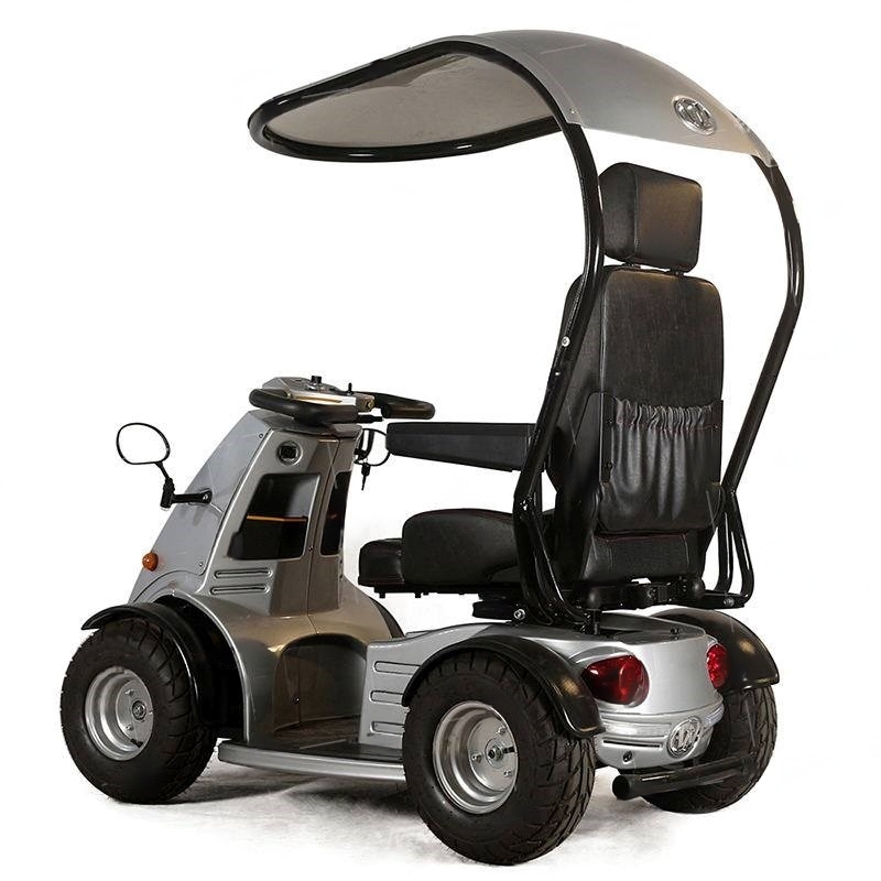 Αμαξίδιο ηλεκτροκίνητο Mobility Scooter  "IRON MAN" VT64032 09-2-169 ασημί (σε 12 άτοκες δόσεις) 