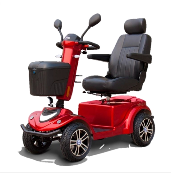 Αμαξίδιο ηλεκτροκίνητο Mobility Scooter 'VTR4S' 09-2-193 κόκκινο (σε 12 άτοκες δόσεις) 