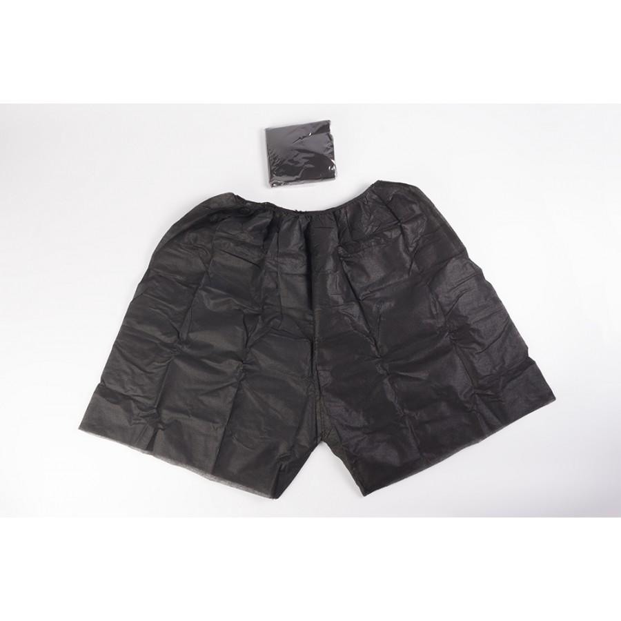 Εσώρουχο Αισθητικής-Ανδρικό Non-Woven Boxer Μαύρο 50 τεμάχια Εσώρουχο Αισθητικής-Ανδρικό Non-Woven Boxer Μαύρο 50 τεμάχια
