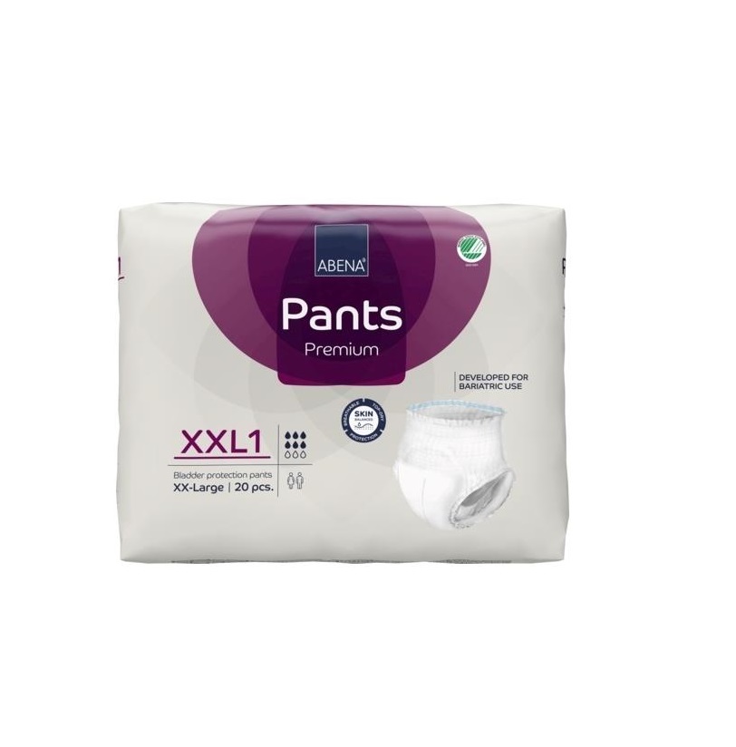 ABENA Βρακάκι-Slip Abena Pants XXL1 βαριατρικής - 4 x 20 τεμάχια 1999905360 (κιβώτιο) ABENA Βρακάκι-Slip Abena Pants XXL1 βαριατρικής - 4 x 20 τεμάχια 1999905360 (κιβώτιο)