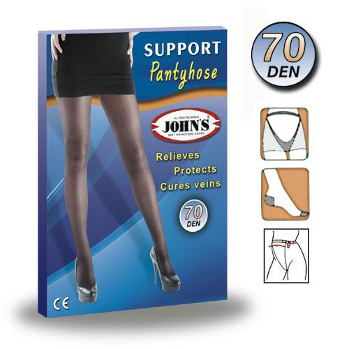 Καλσόν φλεβίτιδος εγκυμοσύνης 70 den (15 - 18mmHg) John's 2144737 Μαύρο Καλσόν φλεβίτιδος εγκυμοσύνης 70 den (15 - 18mmHg) John's 2144737 Μαύρο