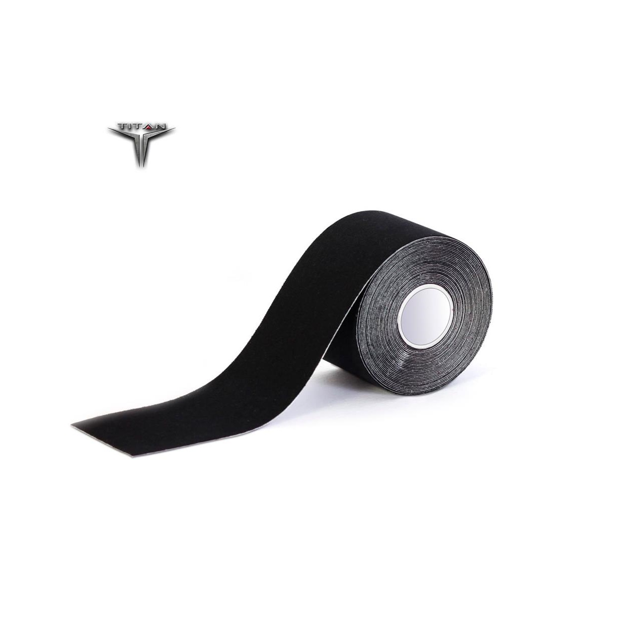 Titan Ταινία Κινησιολογίας 5m x 5cm αδιάβροχη μαύρη
