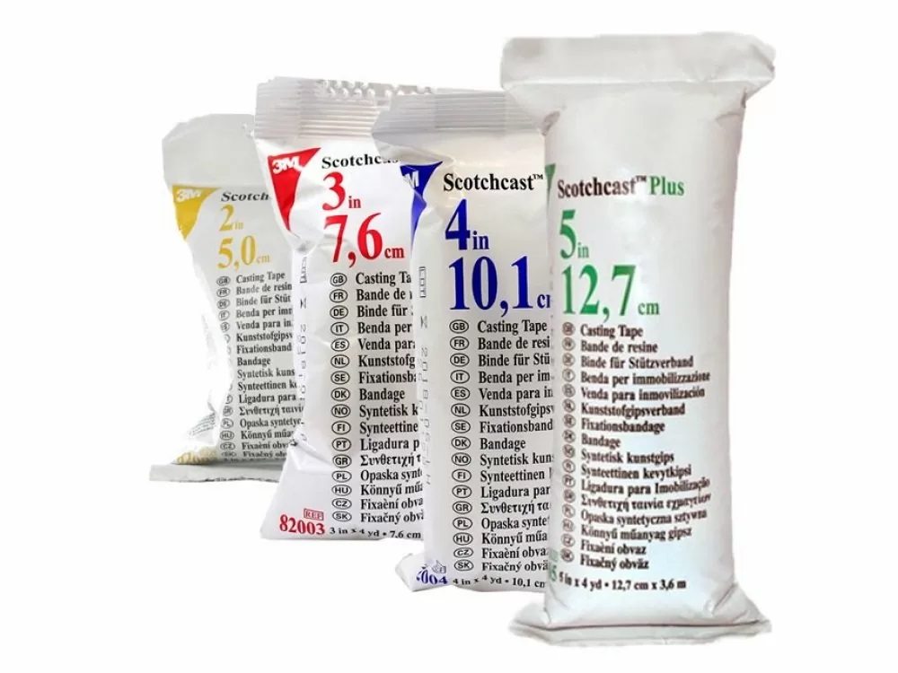 3M Scotchcast Επίδεσμοι γύψου 7.6 cm x 3.6 m 3M Scotchcast Επίδεσμοι γύψου 7.6 cm x 3.6 m