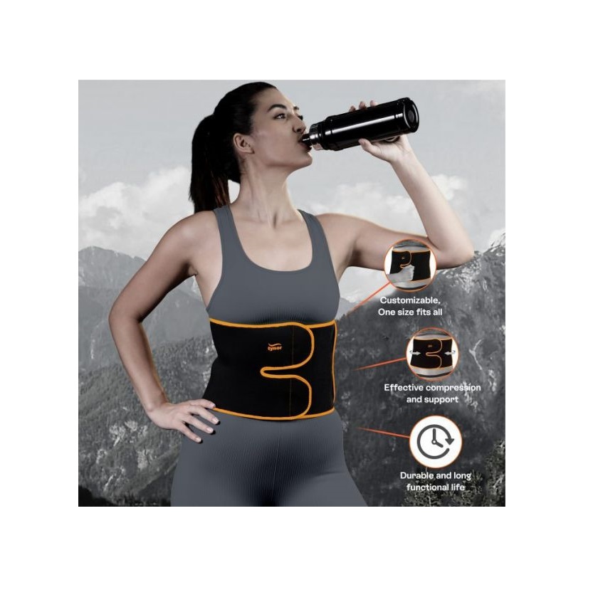 Tynor Sport Ζώνη οσφύος ABS Binder από neoprene ρυθμιζόμενη για προπόνηση one size