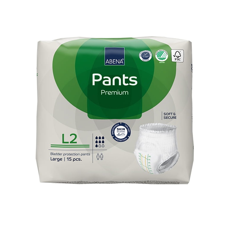 ABENA Βρακάκι-Slip ABENA Pants Premium Νύχτας L2 - 6 x 15 τεμάχια 1000021326 (κιβώτιο)