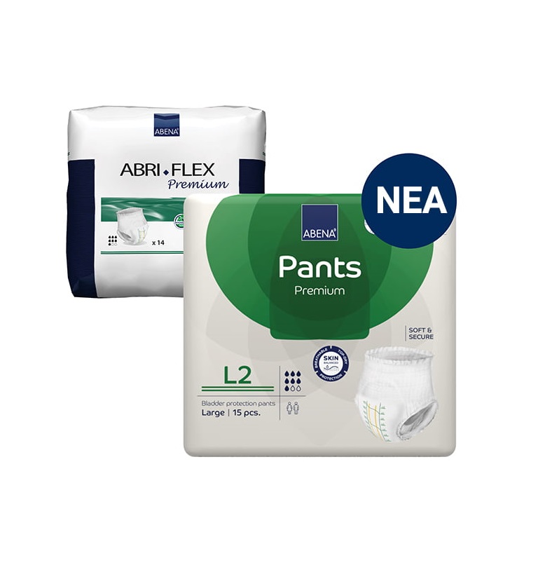 ABENA Βρακάκι-Slip ABENA Pants Premium Νύχτας L2 - Συσκευασία 15 τεμαχίων 1000021326