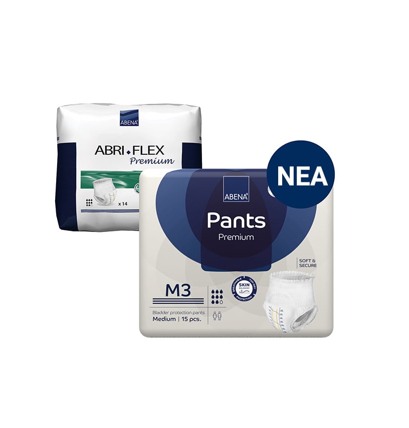 ABENA Βρακάκι-Slip ABENA Pants Premium Νύχτας M3 - 6 x 15 τεμάχια 1000021324 (κιβώτιο)