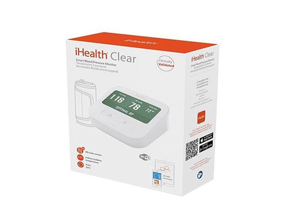Ασύρματο Πιεσόμετρο Μπράτσου iHealth Clear BPM1 374-01-005 Ασύρματο Πιεσόμετρο Μπράτσου iHealth Clear BPM1 374-01-005