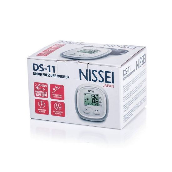 Nissei Ηλεκτρονικό Πιεσόμετρο Μπράτσου DS-11 028-01-104 Nissei Ηλεκτρονικό Πιεσόμετρο Μπράτσου DS-11 028-01-104