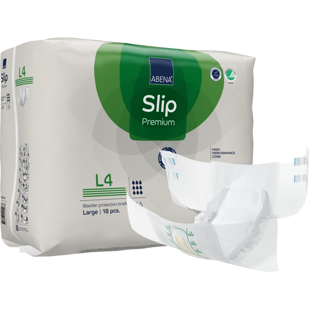 Abena Slip Premium Πάνα ακράτειας Νύχτας L4 - 4 x 18 τεμάχια 1000021292 (κιβώτιο) Abena Slip Premium Πάνα ακράτειας Νύχτας L4 - 4 x 18 τεμάχια 1000021292 (κιβώτιο)
