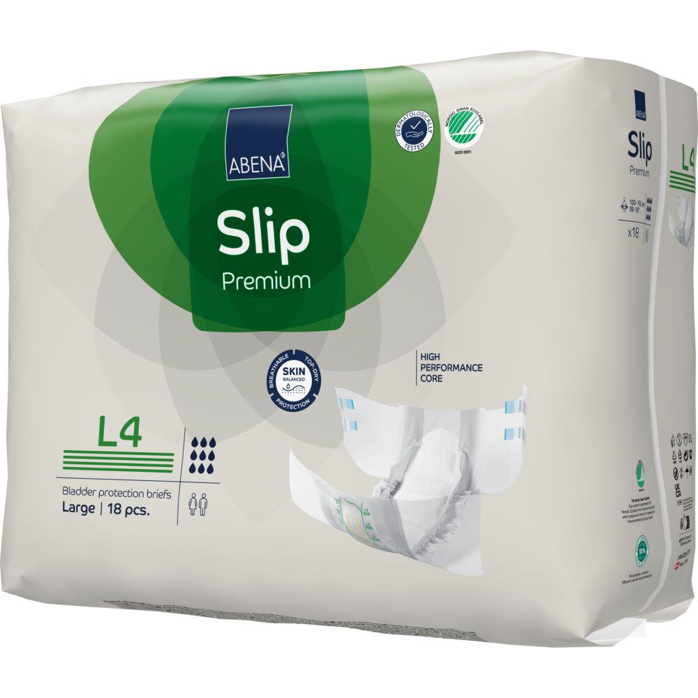 Abena Slip Premium Πάνα ακράτειας Νύχτας L4 - 4 x 18 τεμάχια 1000021292 (κιβώτιο) Abena Slip Premium Πάνα ακράτειας Νύχτας L4 - 4 x 18 τεμάχια 1000021292 (κιβώτιο)