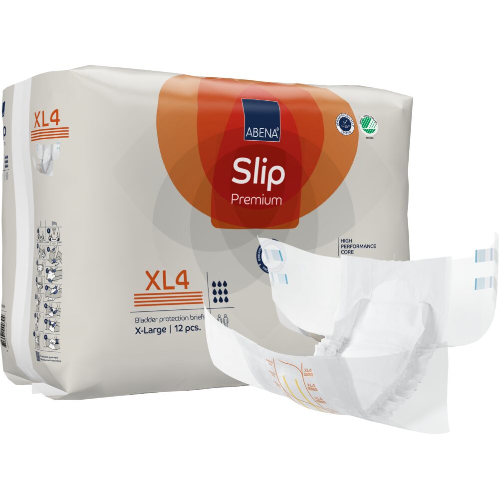 Abena Slip Premium Πάνα ακράτειας Νύχτας XL4 - Συσκευασία 12 τεμαχίων 1000021294