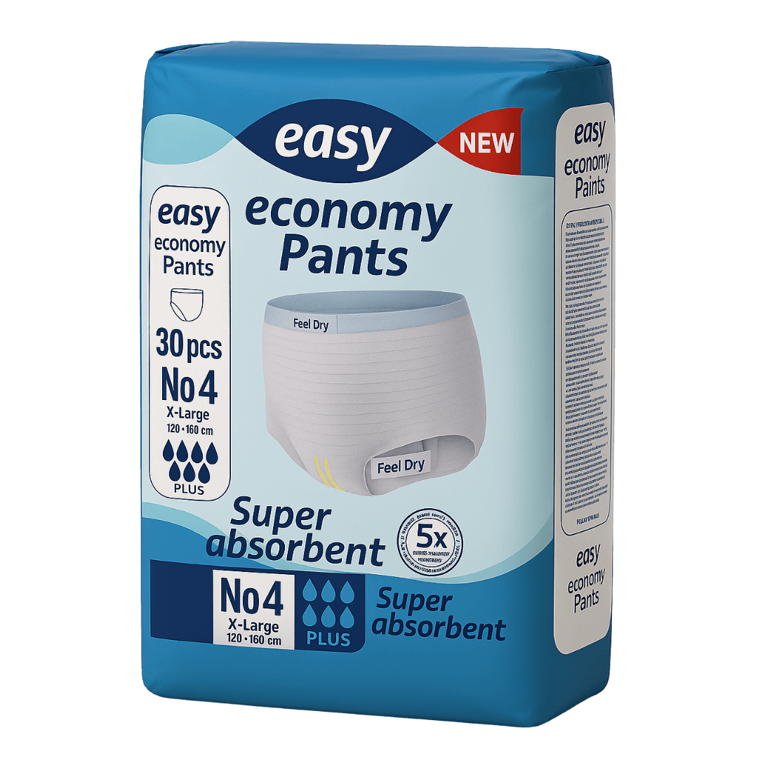 Easy Pants Plus Εσώρουχο Ενηλίκων XLarge (130 – 170 cm) 30 τεμάχια