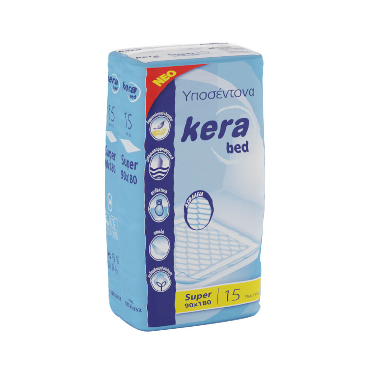 Kera bed XL Υποσέντονο 90 X 180 cm18033033 - 15 τεμάχια 