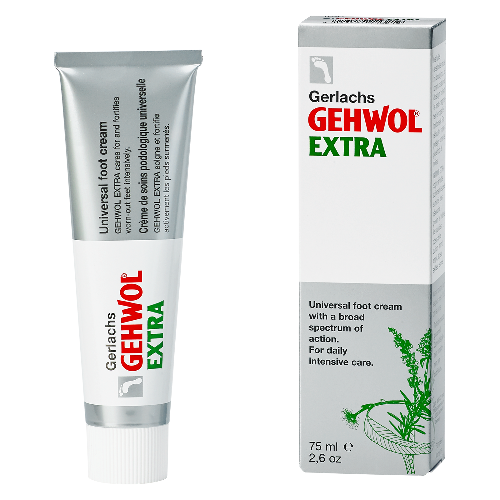 Gehwol Extra Περιποιητική κρέμα ολιστικής φροντίδας 75 ml Gehwol Extra Περιποιητική κρέμα ολιστικής φροντίδας 75 ml