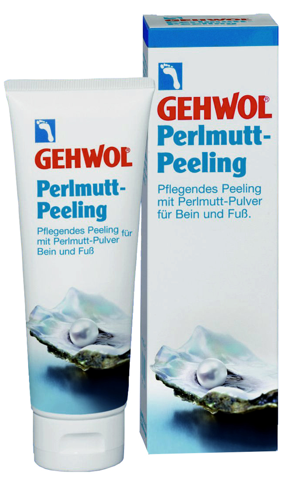 Gehwol Mother of Pearl Scrub Απολεπιστική πάστα σώματος 125 ml Gehwol Mother of Pearl Scrub Απολεπιστική πάστα σώματος 125 ml