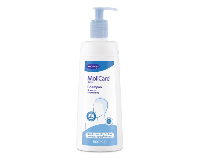 Hartmann MoliCare Skin Σαμπουάν μαλλιών για βαθύ καθαρισμό και εξουδετέρωση των οσμών 500ml 995076 Hartmann MoliCare Skin Σαμπουάν μαλλιών για βαθύ καθαρισμό και εξουδετέρωση των οσμών 500ml 995076