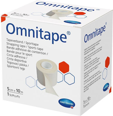 Hartmann Omnitape αυτοκόλλητες ταινίες συγκράτησης για αθλητική ιατρική 5 cm x 10 m 5000603