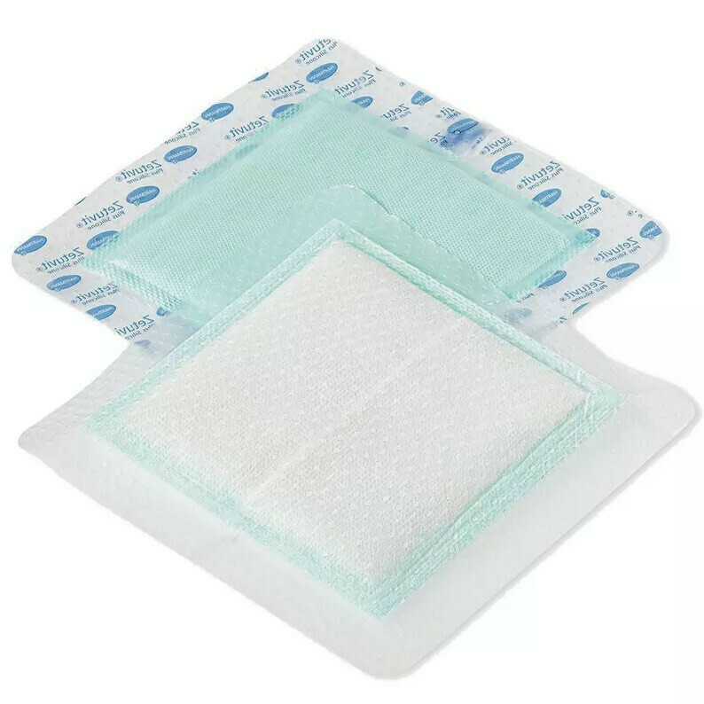 Hartmann Zetuvit Plus Silicone Border Επιθέματα Κατακλίσεων 10x10 cm 1 τεμάχιo Hartmann Zetuvit Plus Silicone Border Επιθέματα Κατακλίσεων 10x10 cm 1 τεμάχιo