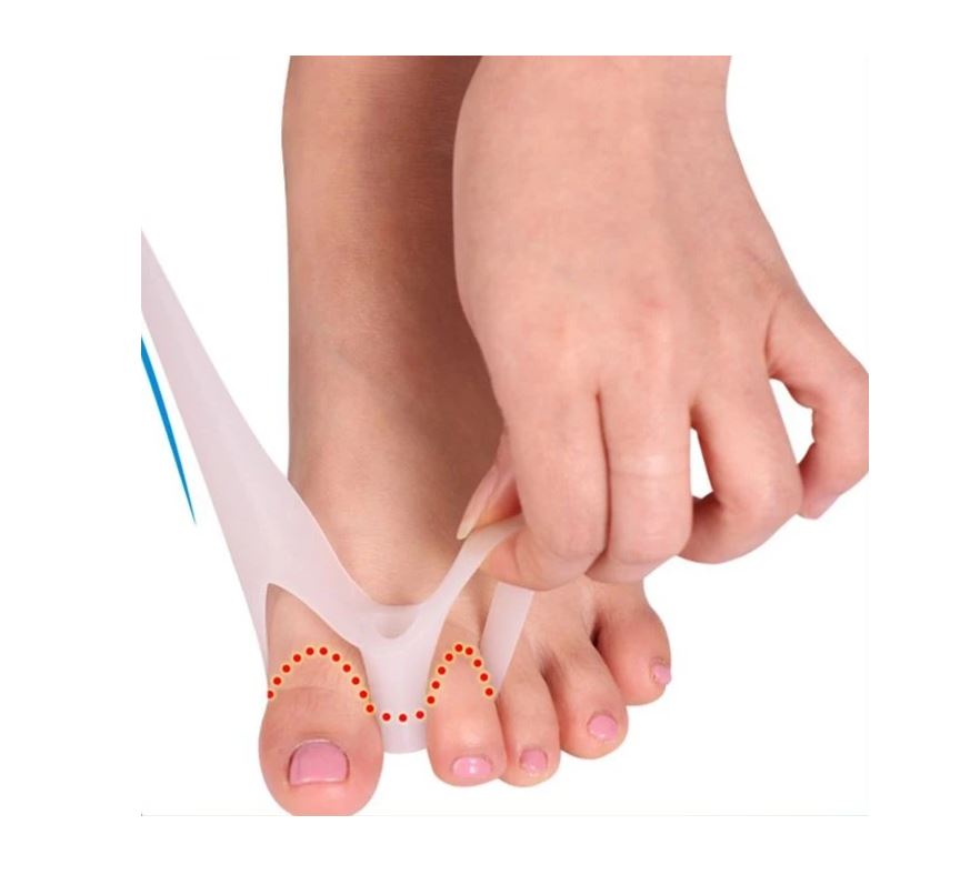 IP Insoles Διαχωριστικό δαχτύλου από σιλικόνη IP 022 (ζεύγος) one size IP Insoles Διαχωριστικό δαχτύλου από σιλικόνη IP 022 (ζεύγος) one size